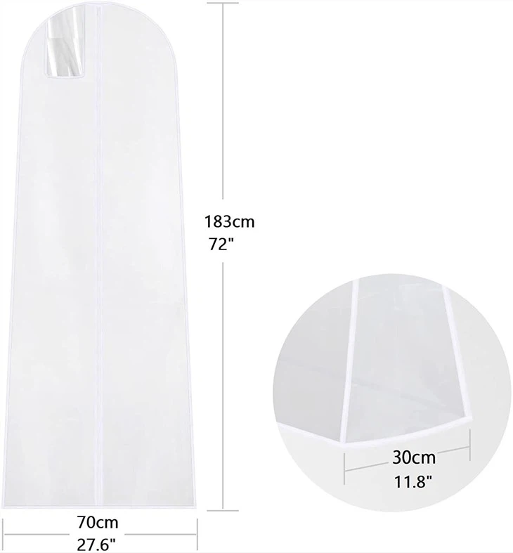 Garment Bag Wedding Dress Cover